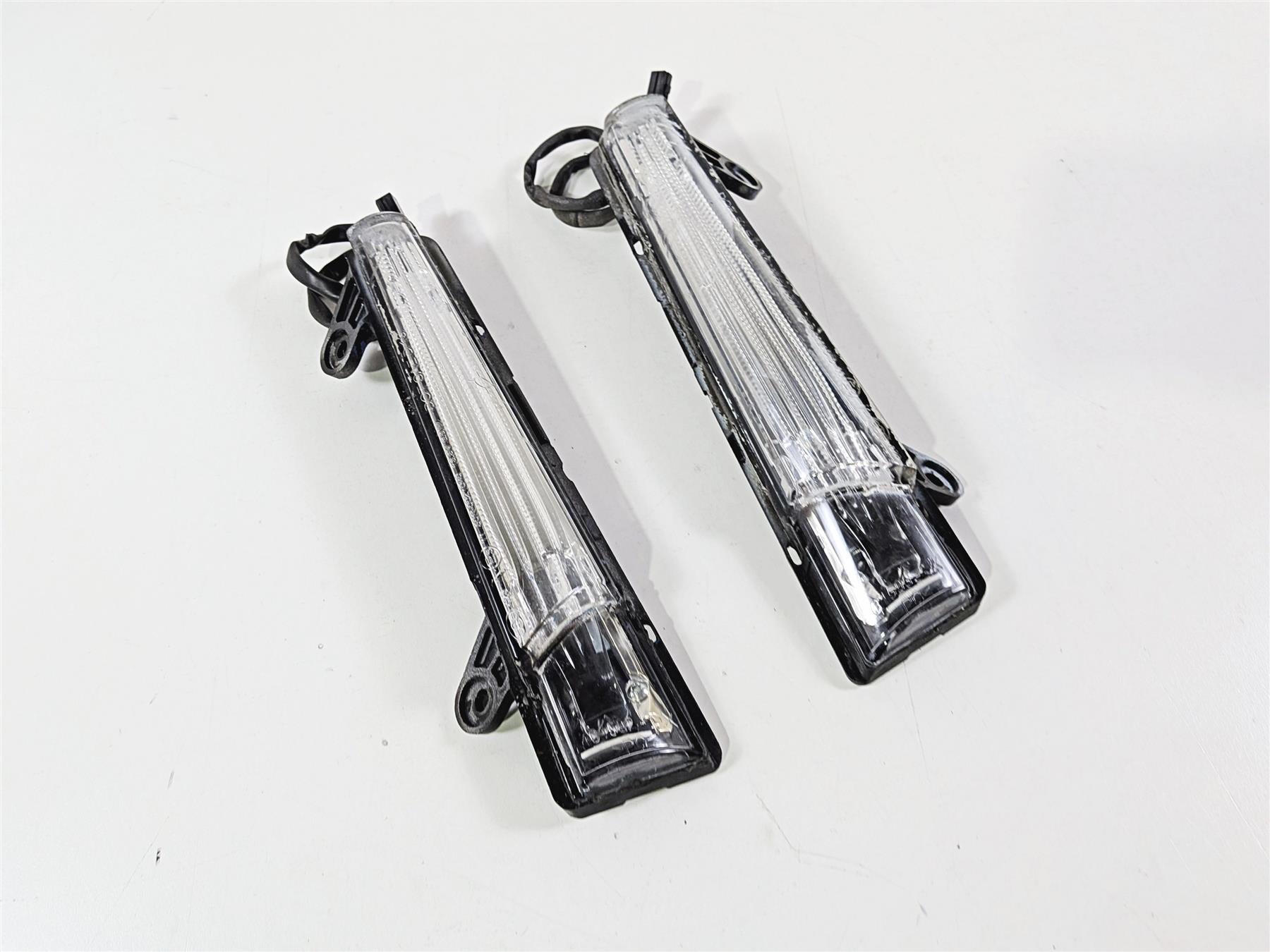 2015 Ducati Diavel Dark Front Blinker Turn Signal Set -Read 53010301B 53010311B-Mototech271