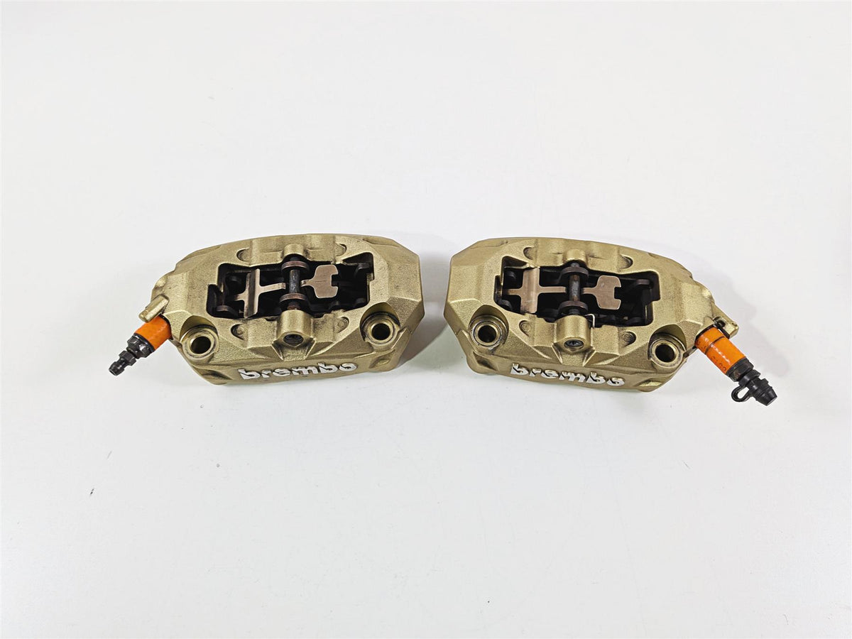 2016 Aprilia RSV 1100 Tuono V4 Factory Gold Brembo 100mm Front Brake Calipers {{ shop.shopifyCountryName }} - Mototech271