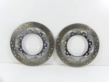Load image into Gallery viewer, 2010 Harley Touring FLHX Street Glide Front CVO Agitator Brake Disc Set 38102-11
