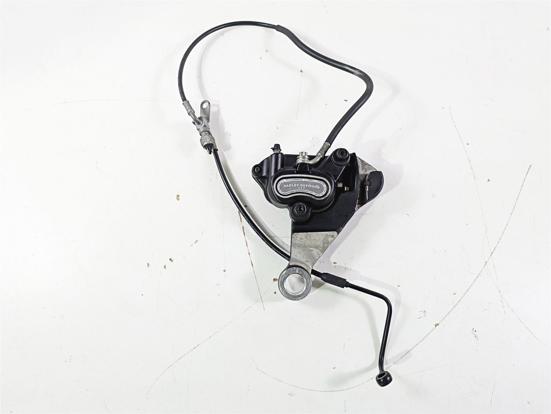 2009 Harley FXCWC Softail Rocker Rear Brake Caliper 25mm 40908-08 | Mototech271
