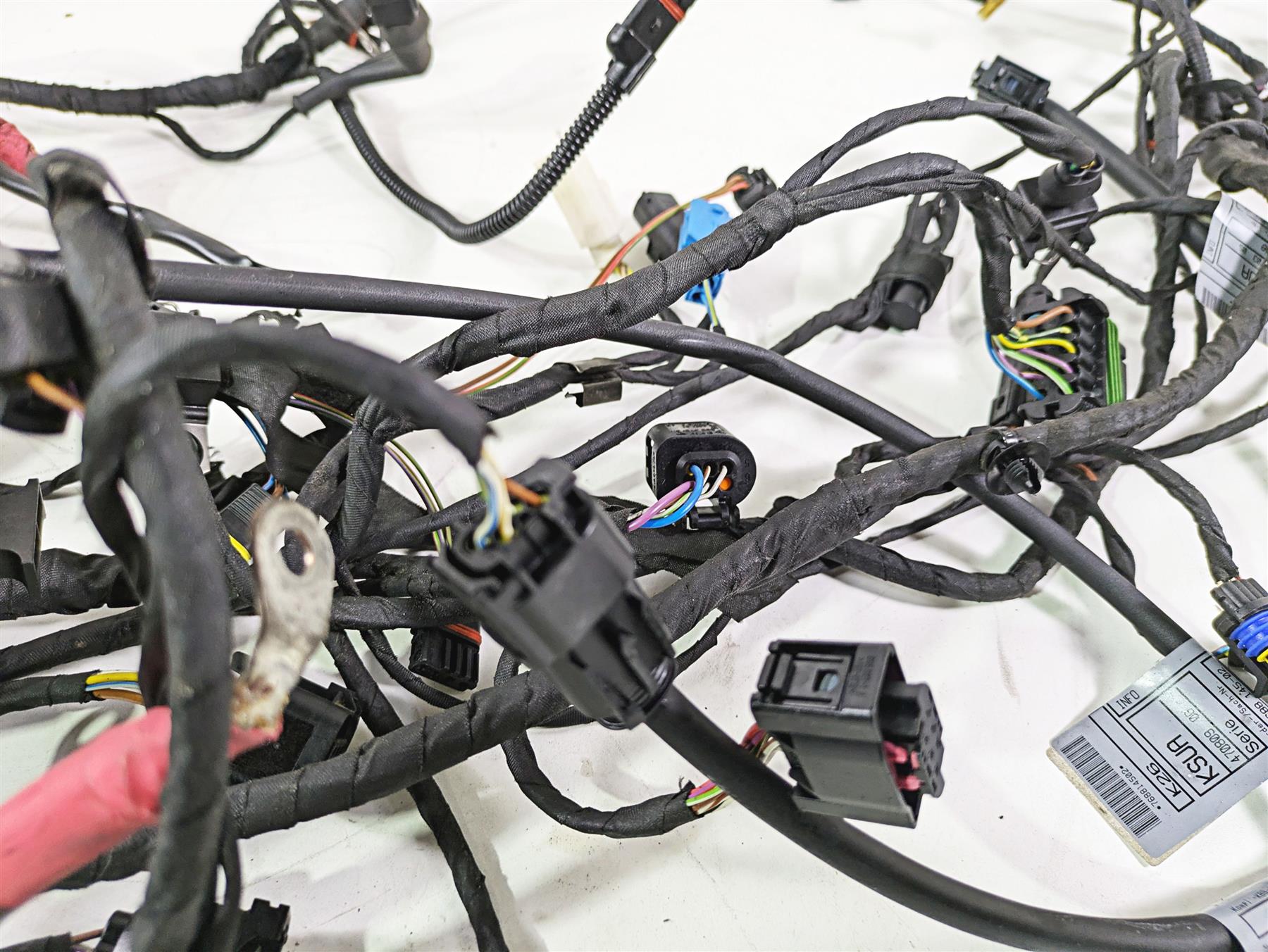 2009 BMW R1200RT K26 Main & Engine Wiring Harness Esa Heat 61117711006 {{ shop.shopifyCountryName }} - Mototech271