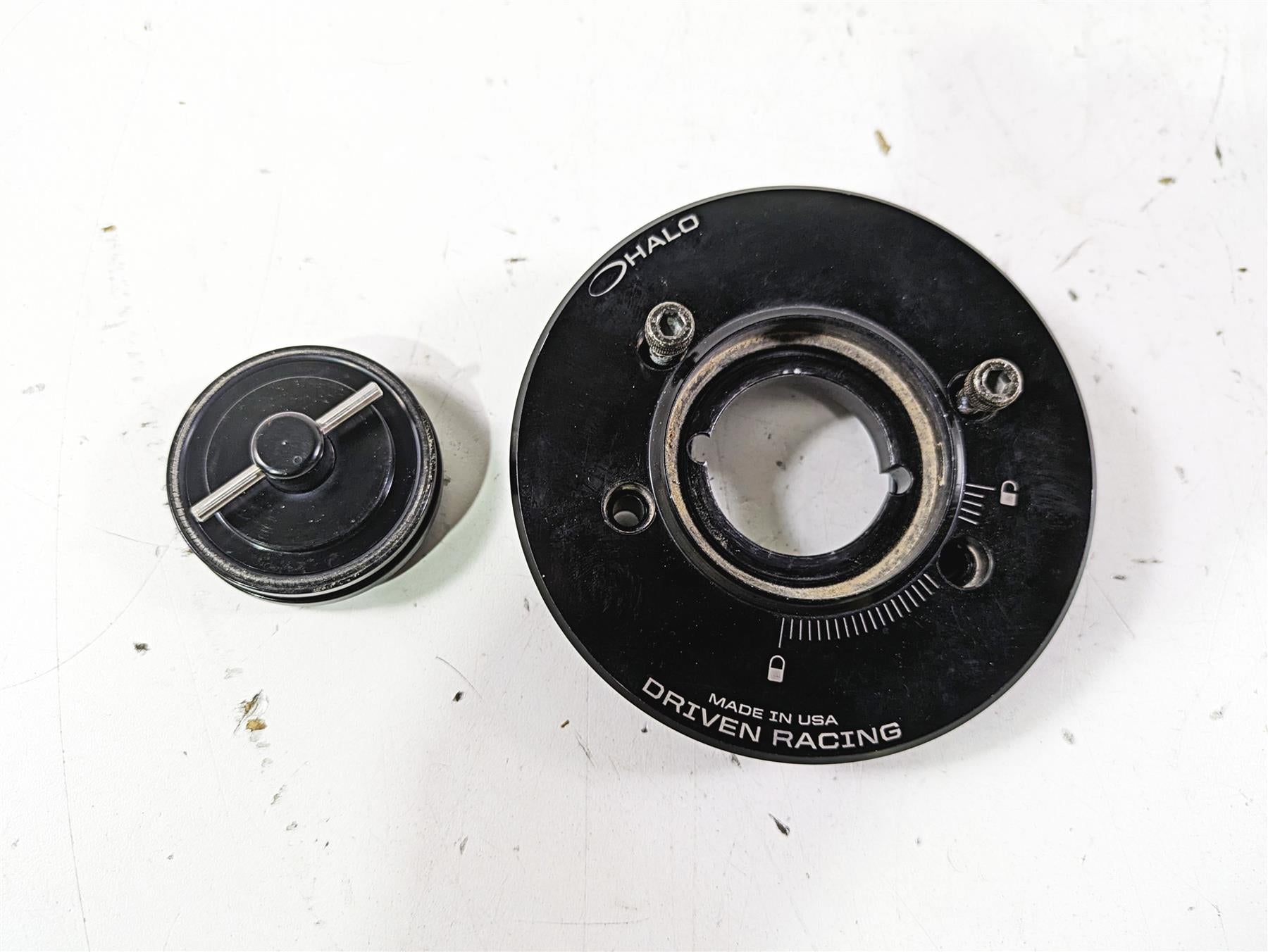 2017 BMW S1000R K47 Driven Racing Halo Locking Gas Cap DHFC-BK {{ shop.shopifyCountryName }} - Mototech271