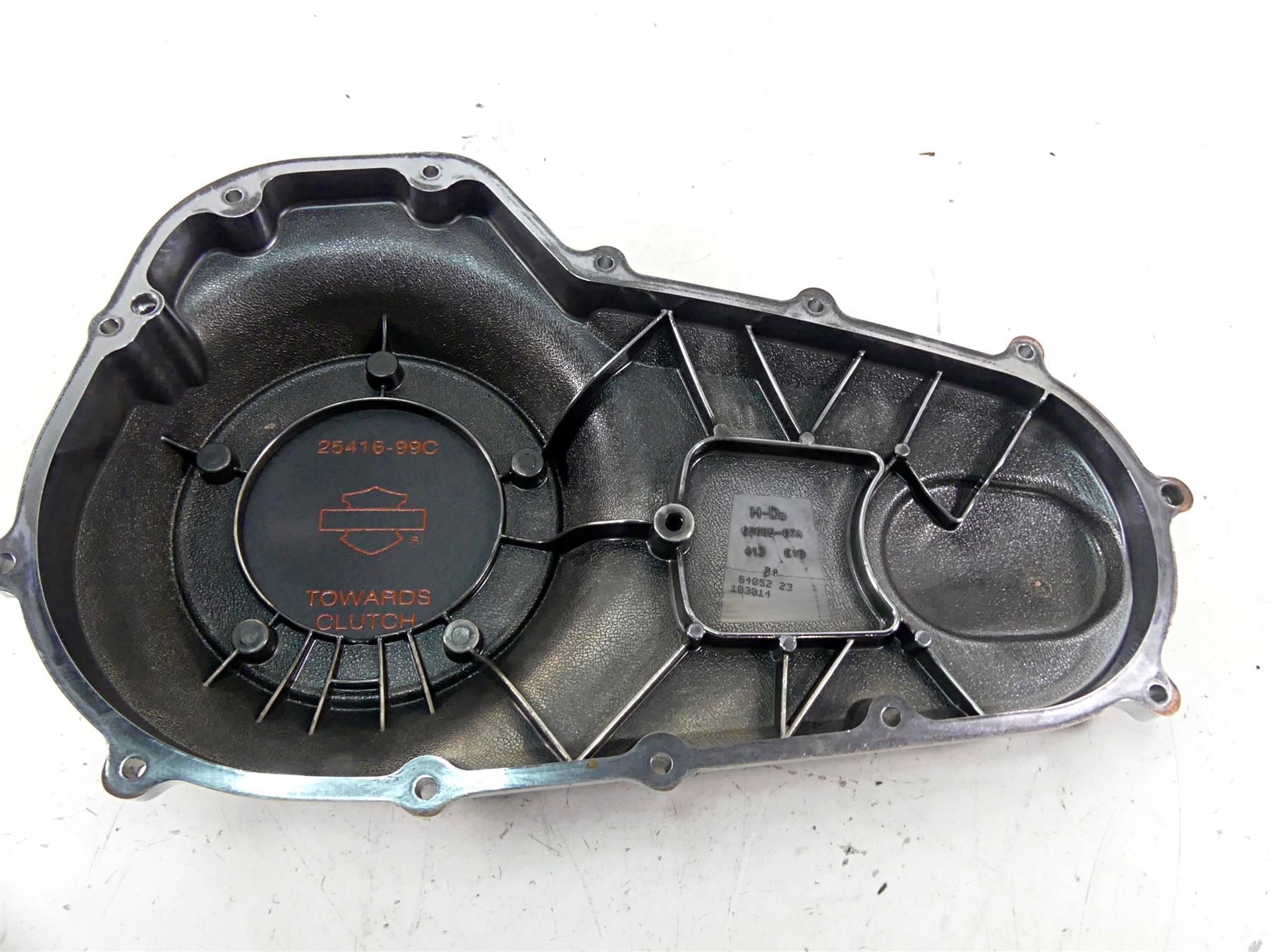 2015 Harley Touring FLHXS Street Glide Outer Primary Drive Clutch Cover 60685-07 {{ shop.shopifyCountryName }} - Mototech271