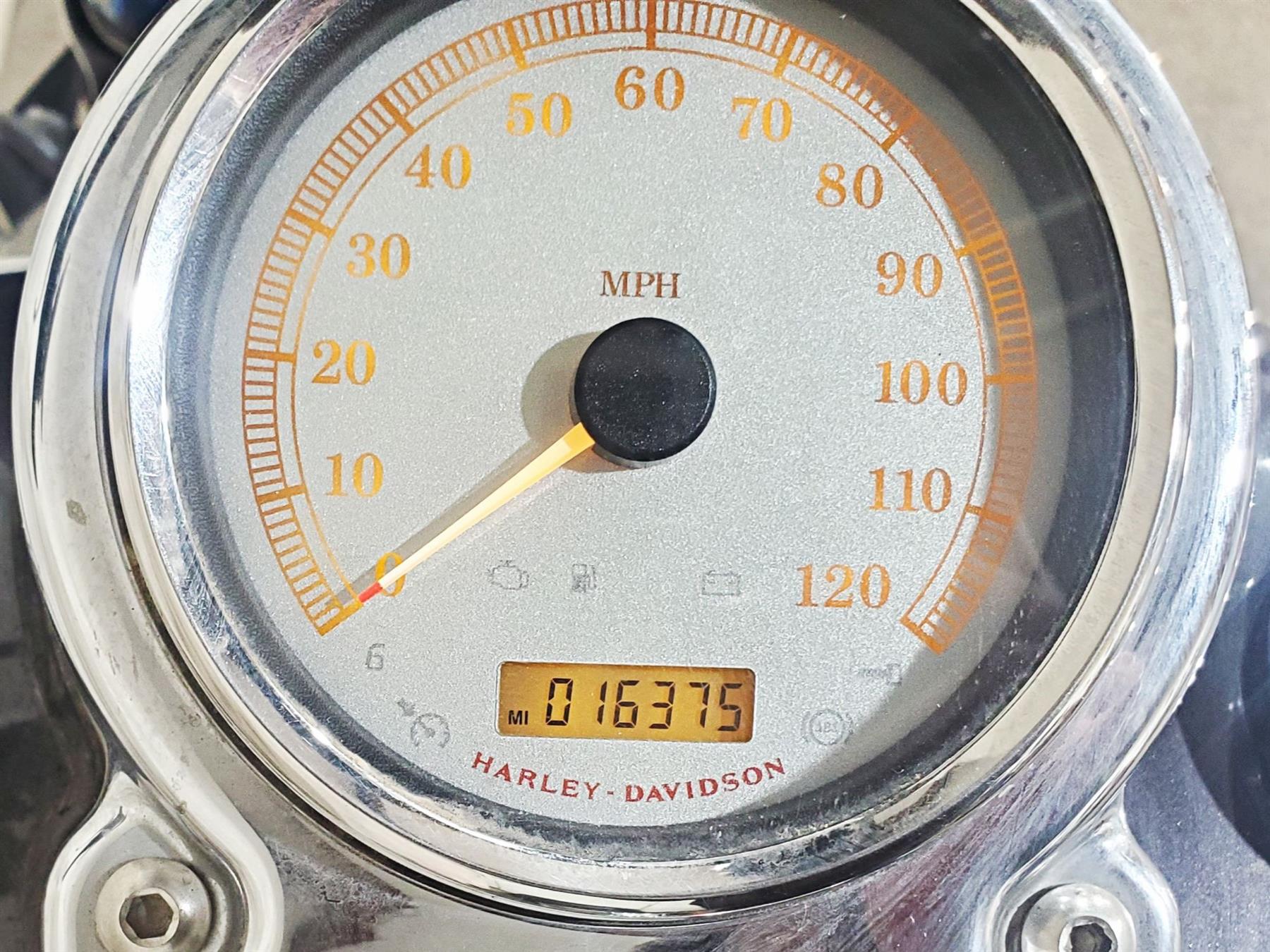 2011 Harley FXDC Dyna Super Glide Speedometer Gauge Instrument 16k 67096-09 {{ shop.shopifyCountryName }} - Mototech271
