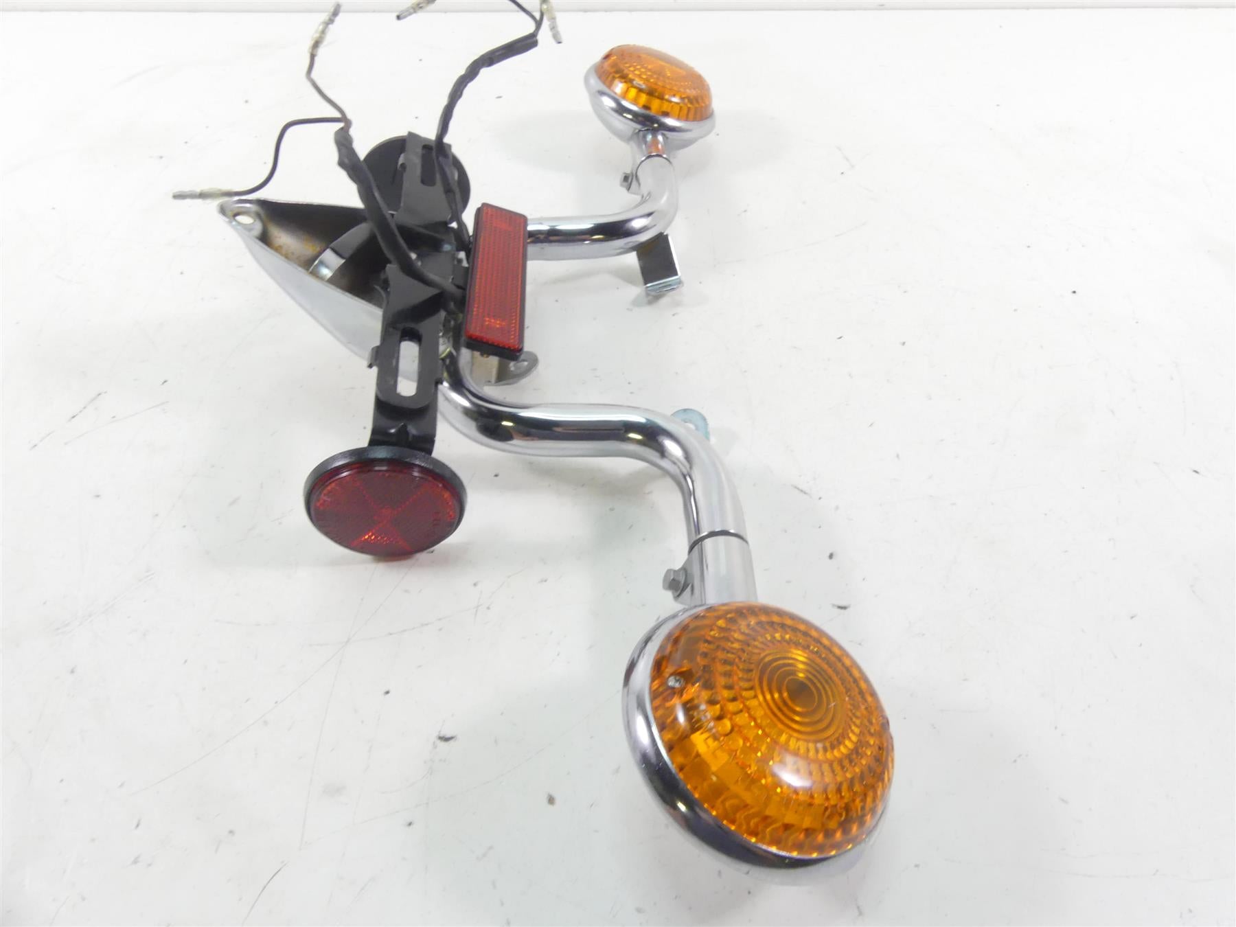 2001 Yamaha XV1600 Road Star Rear Chrome Blinker Turn Signal Bar 4WM-2317W-10-00 {{ shop.shopifyCountryName }} - Mototech271