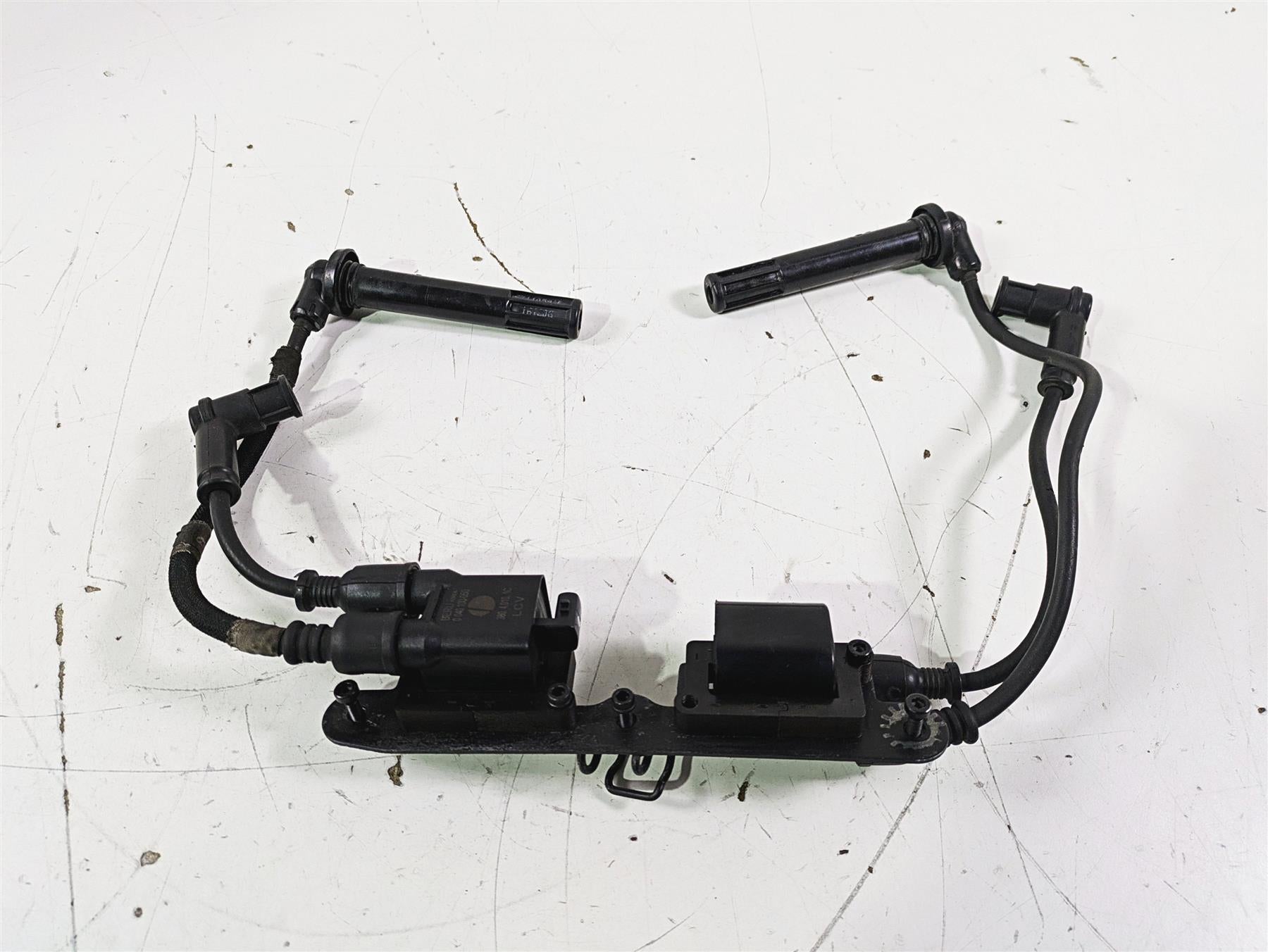 2017 Ducati Monster 1200 S Beru Ignition Coils Wires Plugs & Bracket 38040101C {{ shop.shopifyCountryName }} - Mototech271