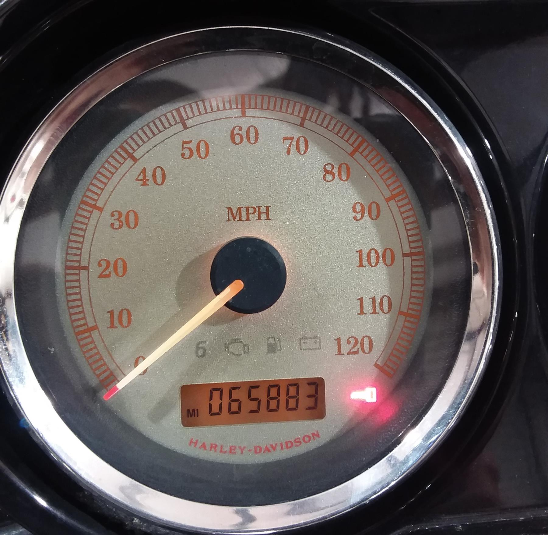 2011 Harley Touring FLTRX Road Glide Speedometer Speedo Meter Gauge 65K 67261-08 {{ shop.shopifyCountryName }} - Mototech271