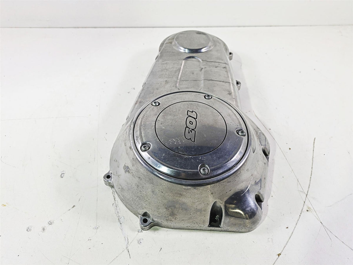 2017 Harley FLS Softail Slim Outer Primary Drive Clutch Cover 60784-06A {{ shop.shopifyCountryName }} - Mototech271