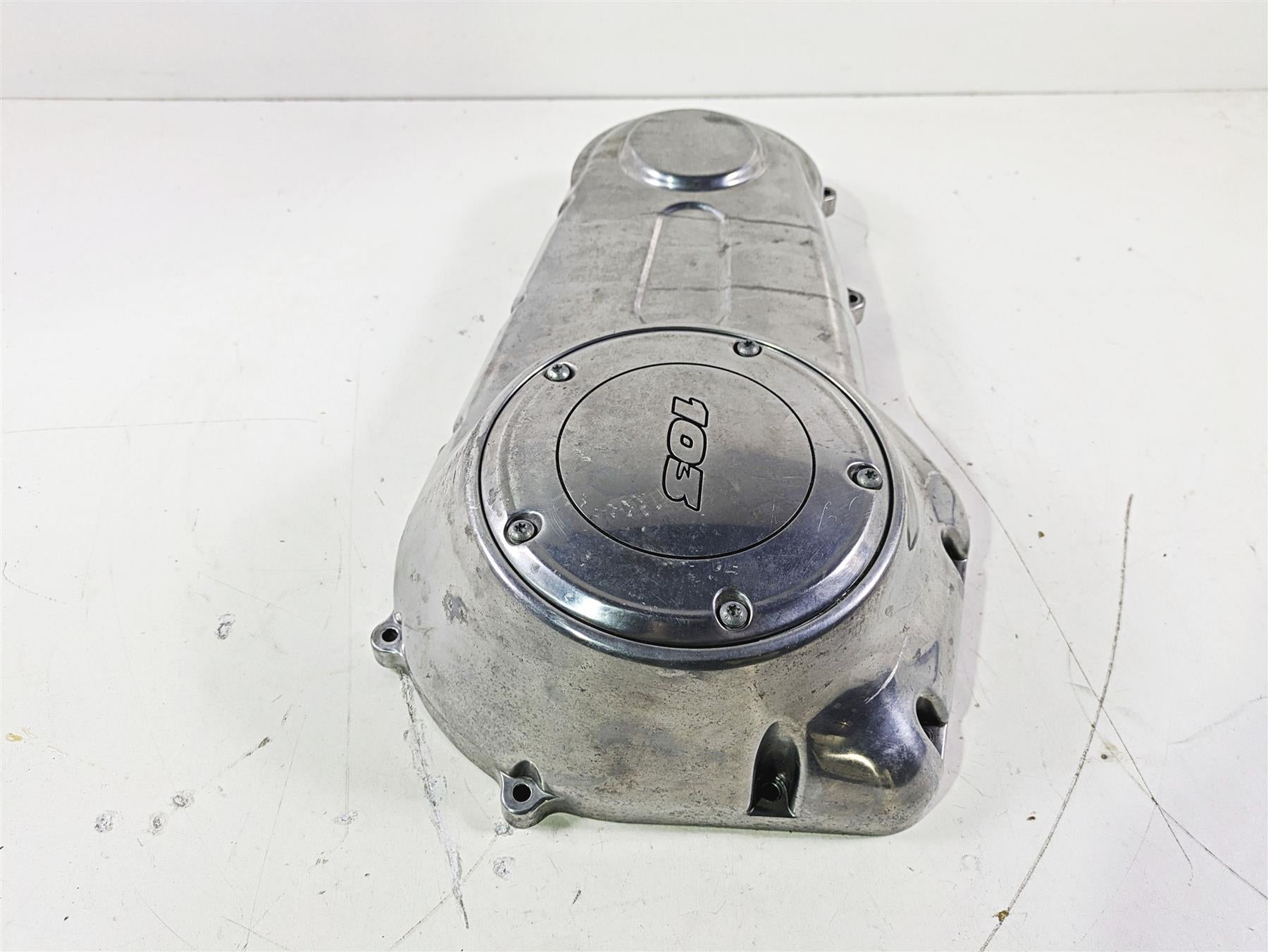2017 Harley FLS Softail Slim Outer Primary Drive Clutch Cover 60784-06A {{ shop.shopifyCountryName }} - Mototech271