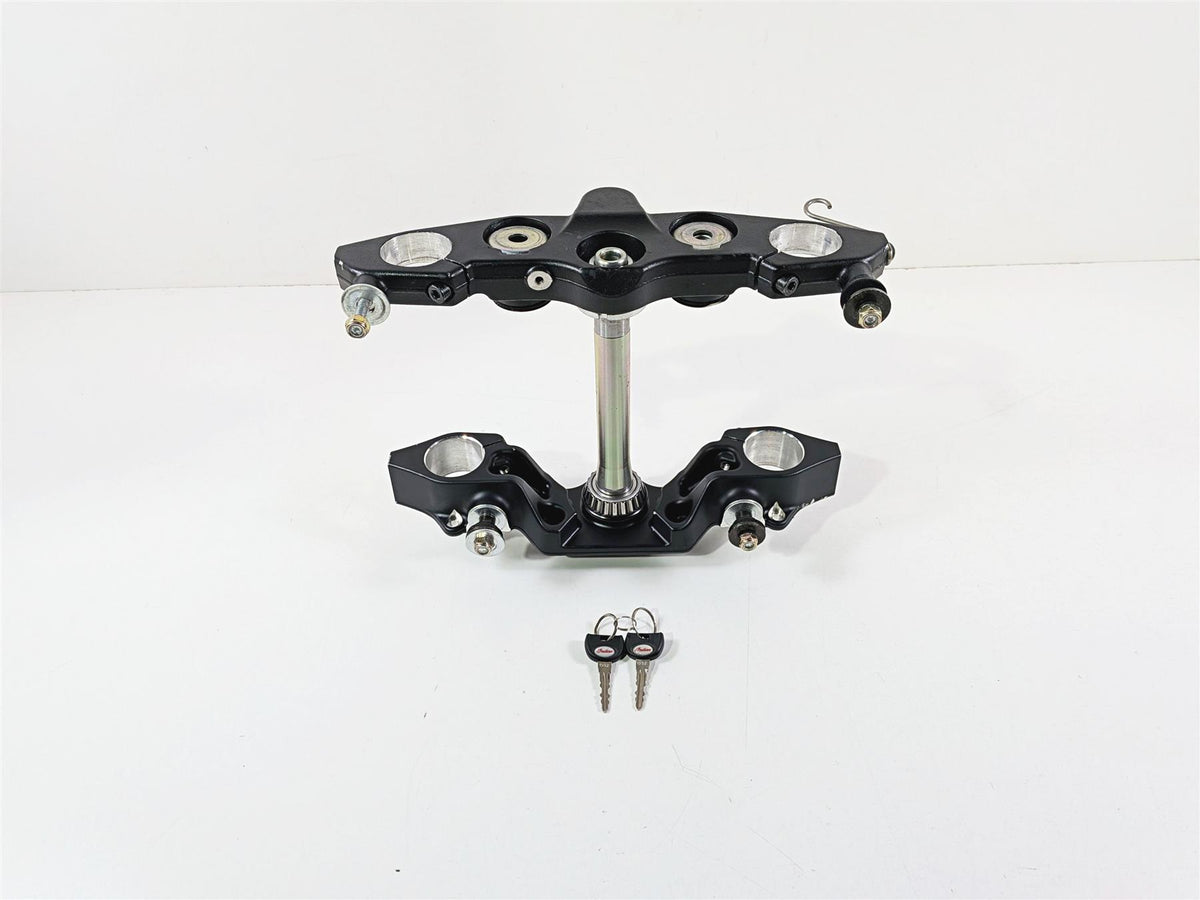 2015 Indian Chieftain Upper & Lower Triple Tree + Lock & Key Set - Read 1824619-Mototech271