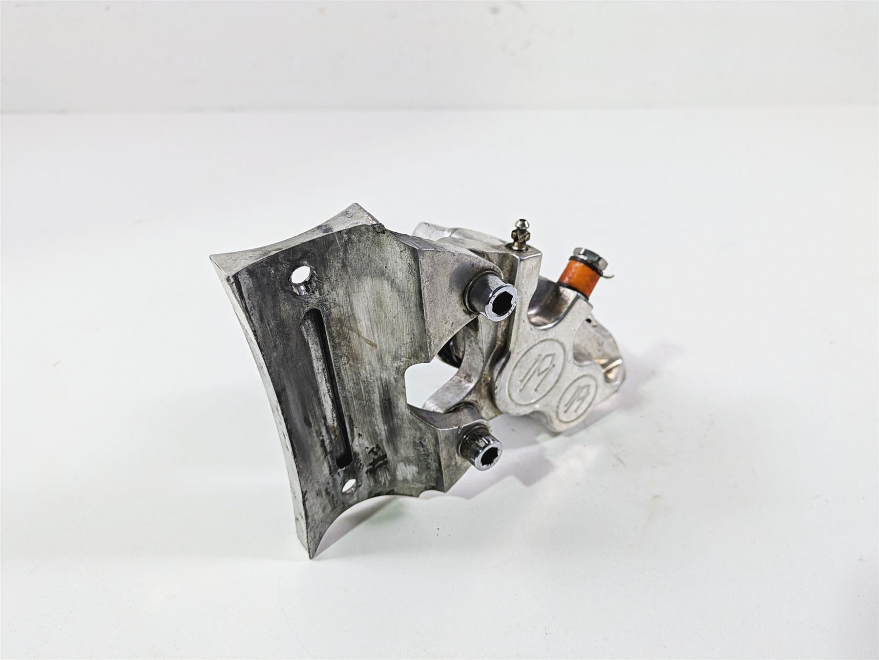 2004 Big Dog Chopper Performance Machine Polished Front Brake Caliper 0053-2919 {{ shop.shopifyCountryName }} - Mototech271