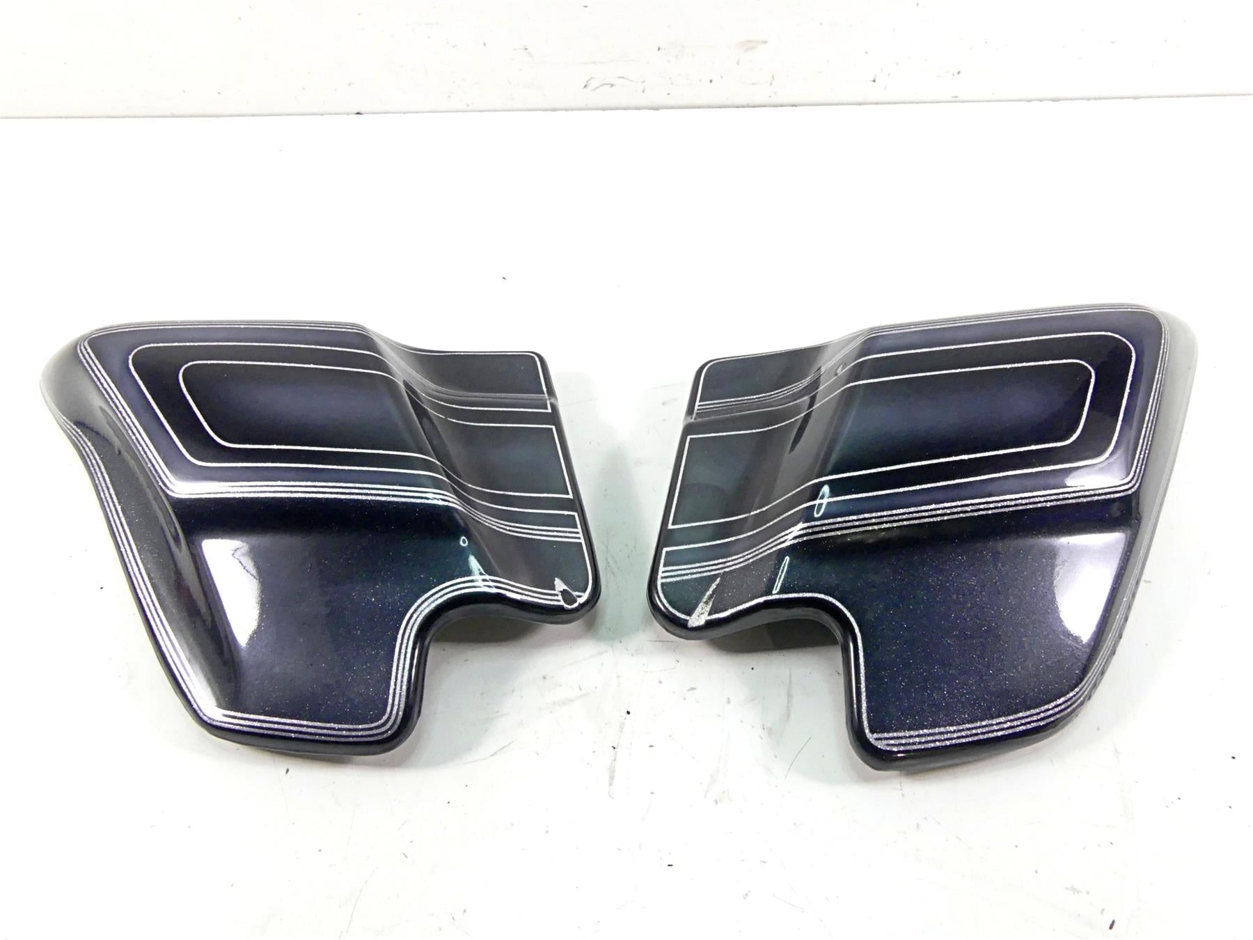 2007 Harley Touring FLHRC Road King Side Cover Fairing Set Custom Paint 66250 97