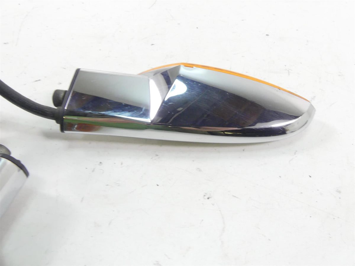 2013 Victory Cross Country Front Chrome Blinker Turn Signal Set 2411114 {{ shop.shopifyCountryName }} - Mototech271