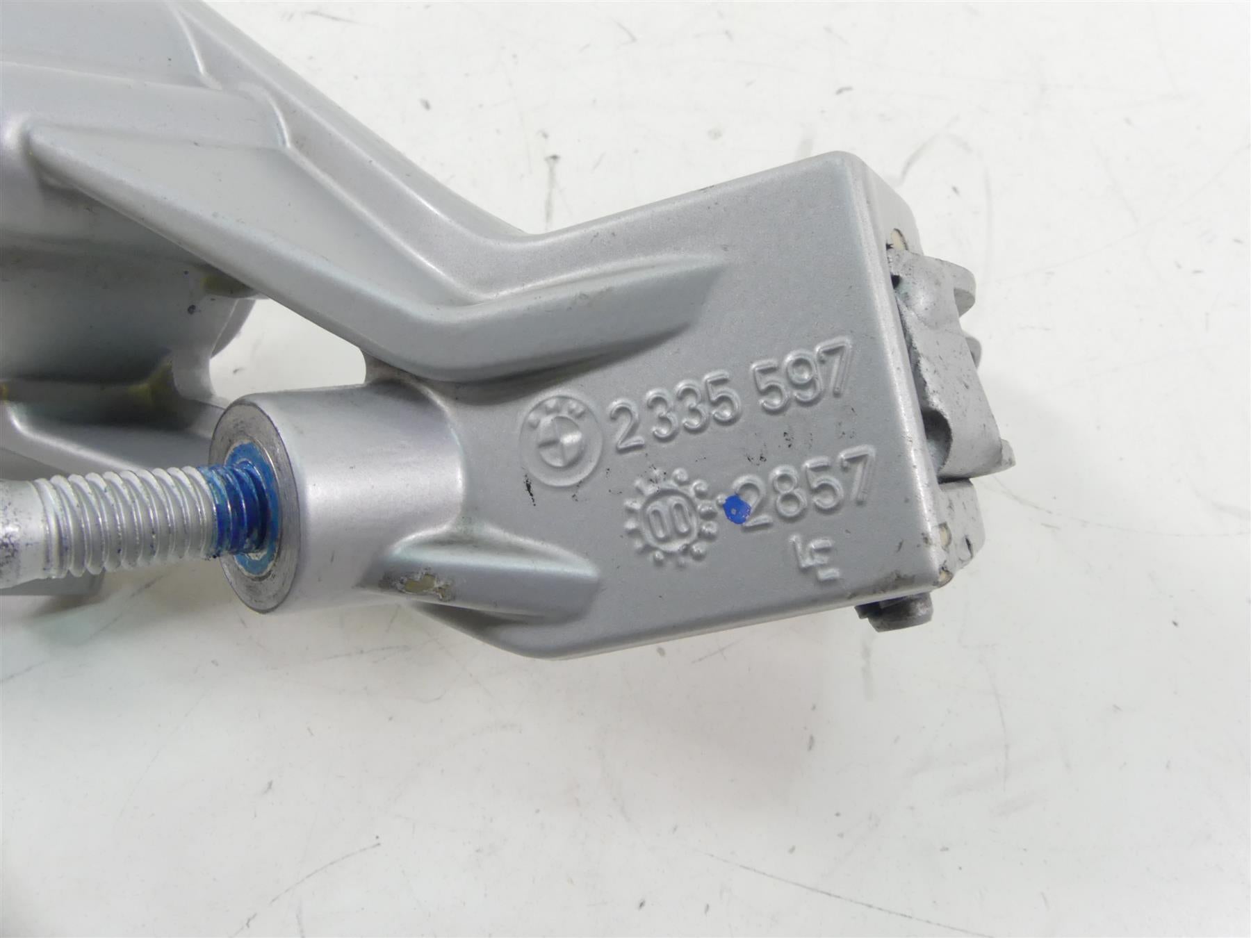 2001 BMW R1150 GS R21 Left Front Rider Footpeg Foot Peg + Mount 46712335597 {{ shop.shopifyCountryName }} - Mototech271