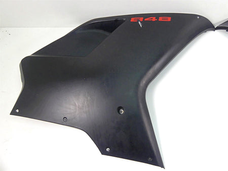 2008 Ducati 848 SBK Main Side Cover Fairing Cowl Set Aftermarket Black Matt {{ shop.shopifyCountryName }} - Mototech271