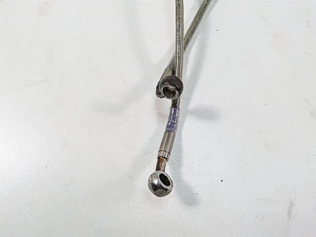 2006 Harley Touring FLHXI Street Glide 16 1/2" Ape Hanger Front Brake Line Set {{ shop.shopifyCountryName }} - Mototech271