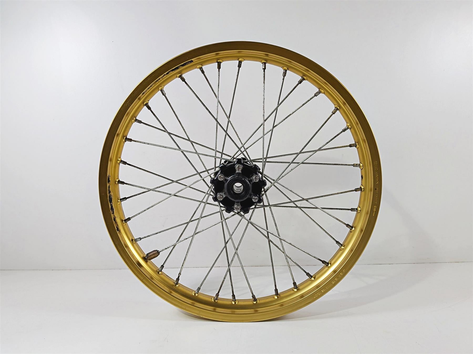 2017 Honda CRF1000 Africa Twin Straight Gold Front Wheel Rim 21x2.15 44650-MJP-315-Mototech271