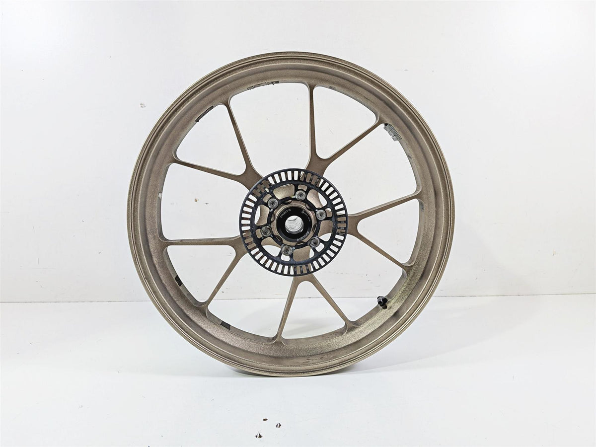 2018 Aprilia RSV4 RR Straight Evo Forged 17x3.5 Front Wheel Aluminum 2B0058766 {{ shop.shopifyCountryName }} - Mototech271