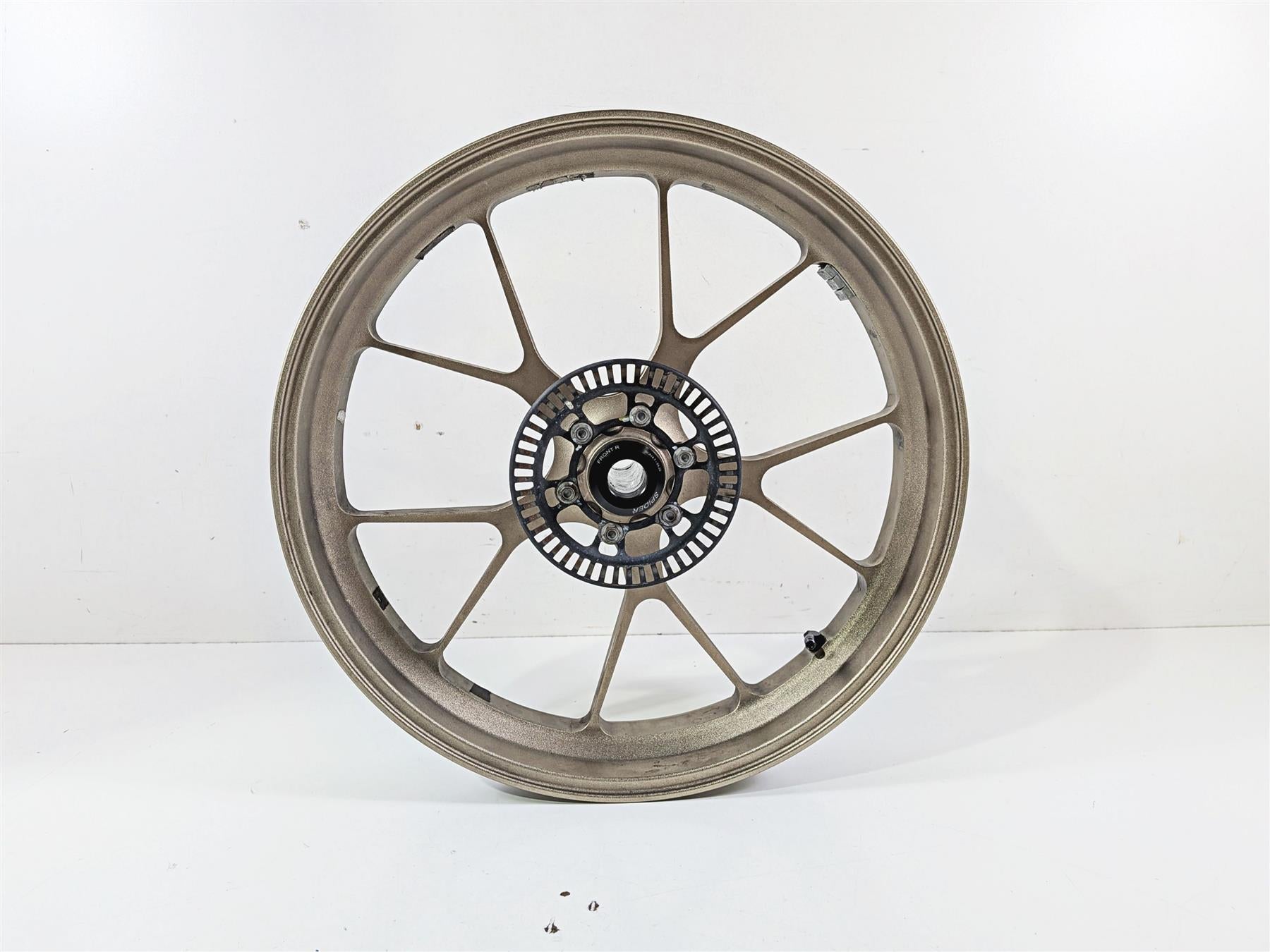 2018 Aprilia RSV4 RR Straight Evo Forged 17x3.5 Front Wheel Aluminum 2B0058766 {{ shop.shopifyCountryName }} - Mototech271