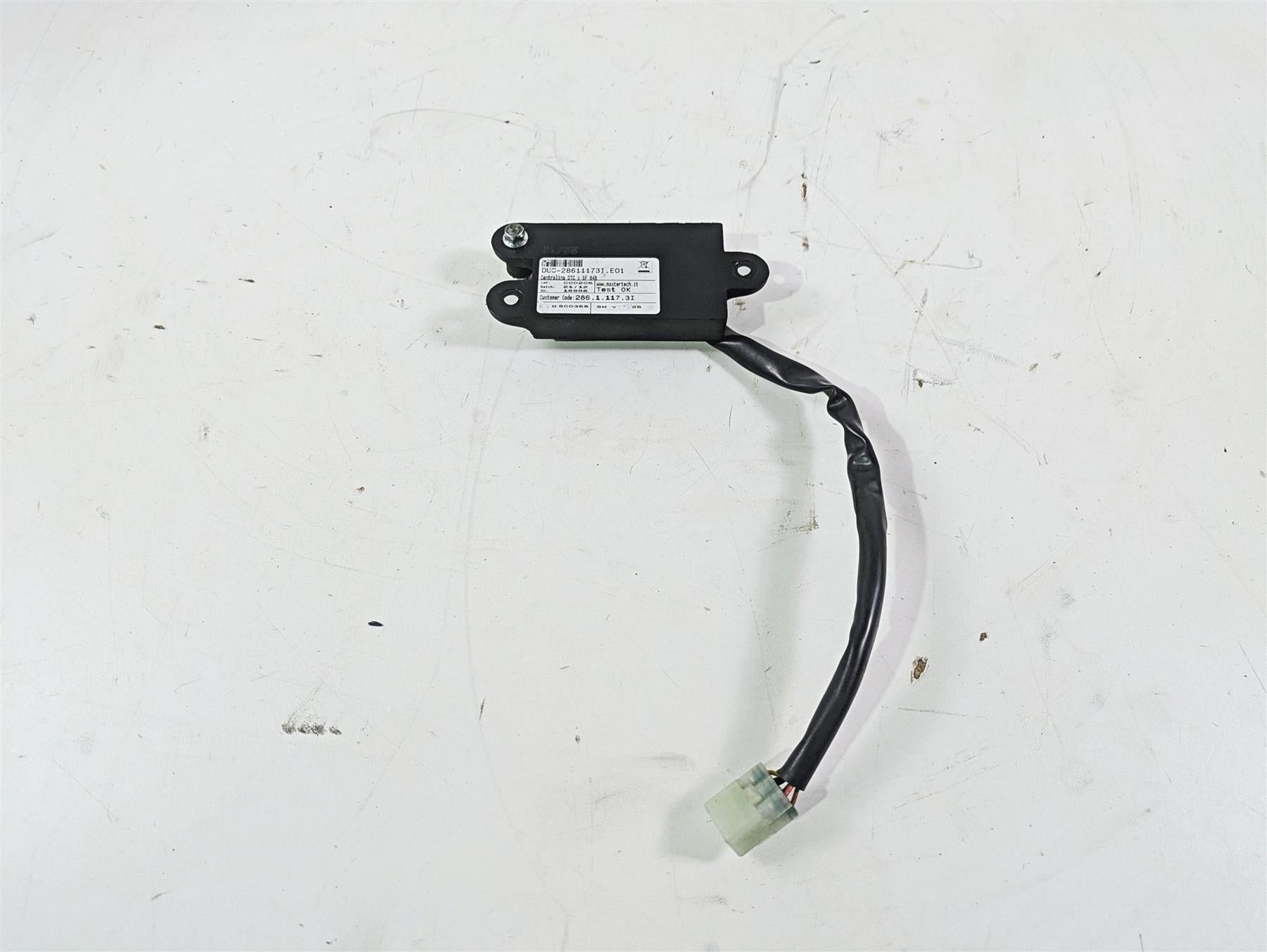 2012 Ducati Streetfighter 848 Traction Control Module Unit Dtc 28611173I {{ shop.shopifyCountryName }} - Mototech271