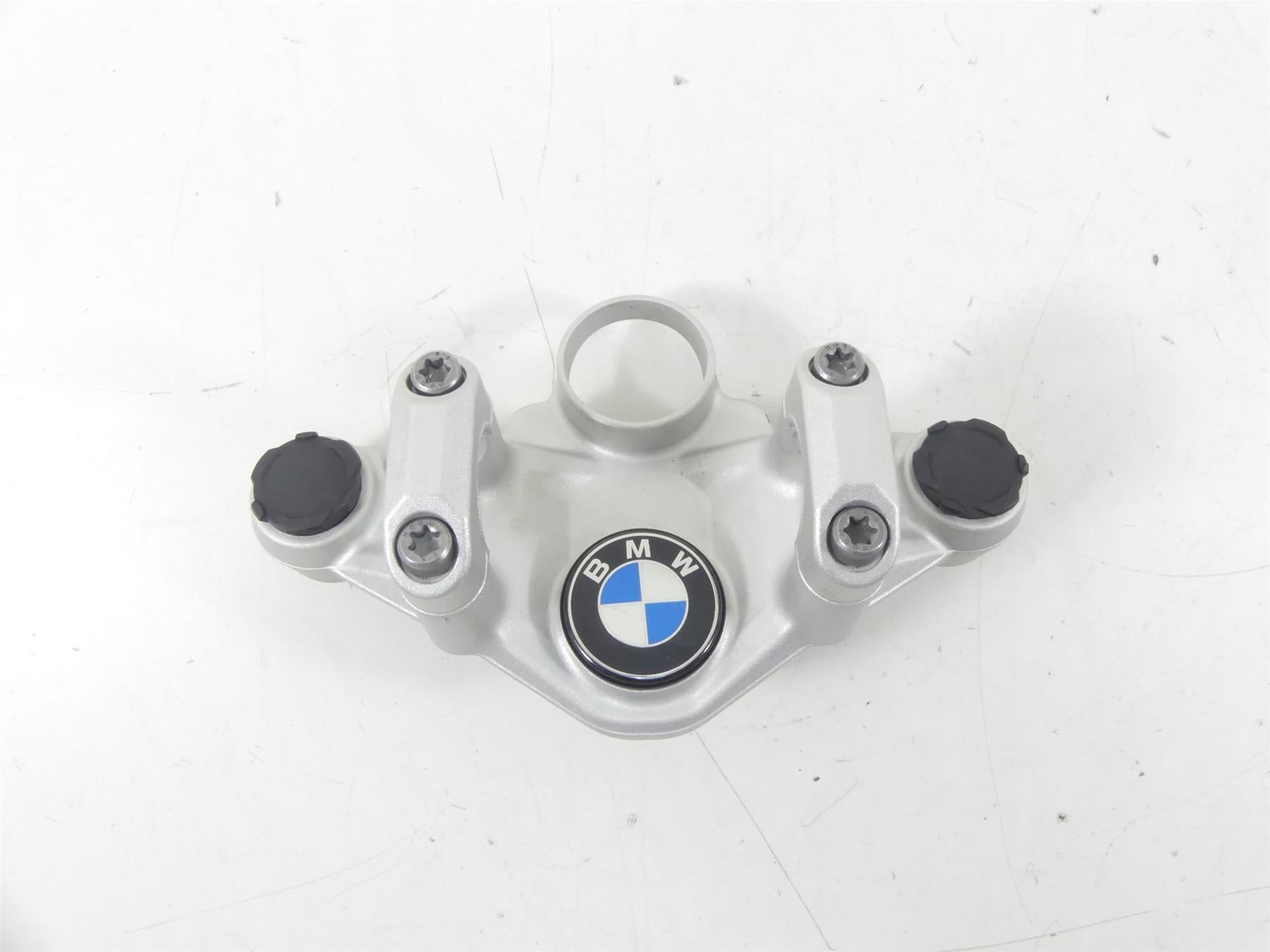2016 BMW R1200GS K50 Upper Triple Tree Steering Clamp + Emblem 31428555851 {{ shop.shopifyCountryName }} - Mototech271