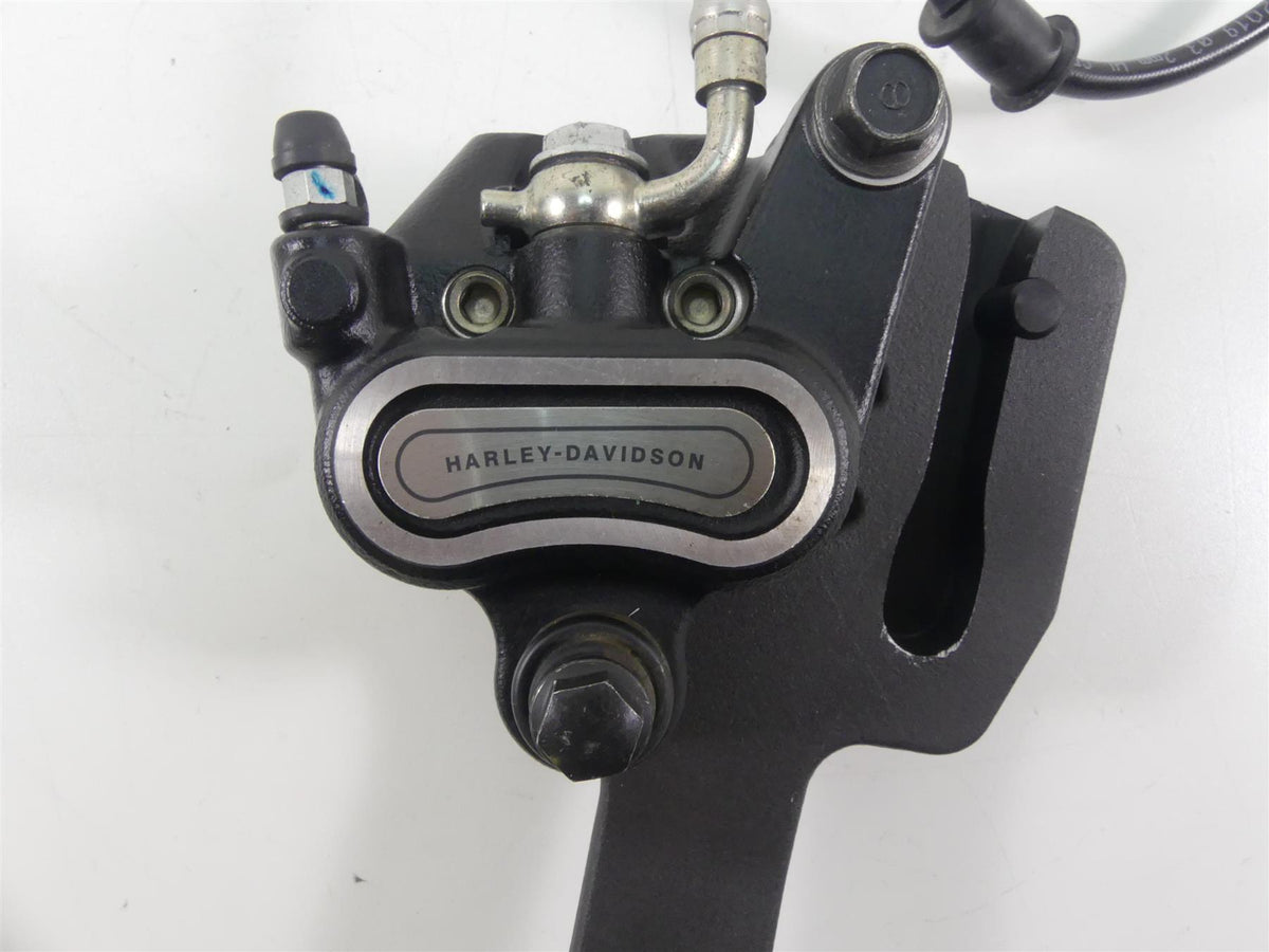 2020 Harley Softail FXBB Street Bob Rear Brake Caliper + Line & Bracket 41300192 {{ shop.shopifyCountryName }} - Mototech271