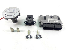 Load image into Gallery viewer, 2014 BMW R1200GS K50 Cdi Ecu Ecm Ignition Switch Key Lock Tank Cap Set 8546129
