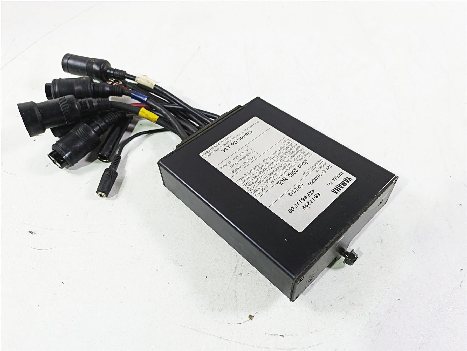 2004 Yamaha XVZ1300 Royal Star Amp Audio Amplifier ER-1129V 4XY-88132-00-00 {{ shop.shopifyCountryName }} - Mototech271