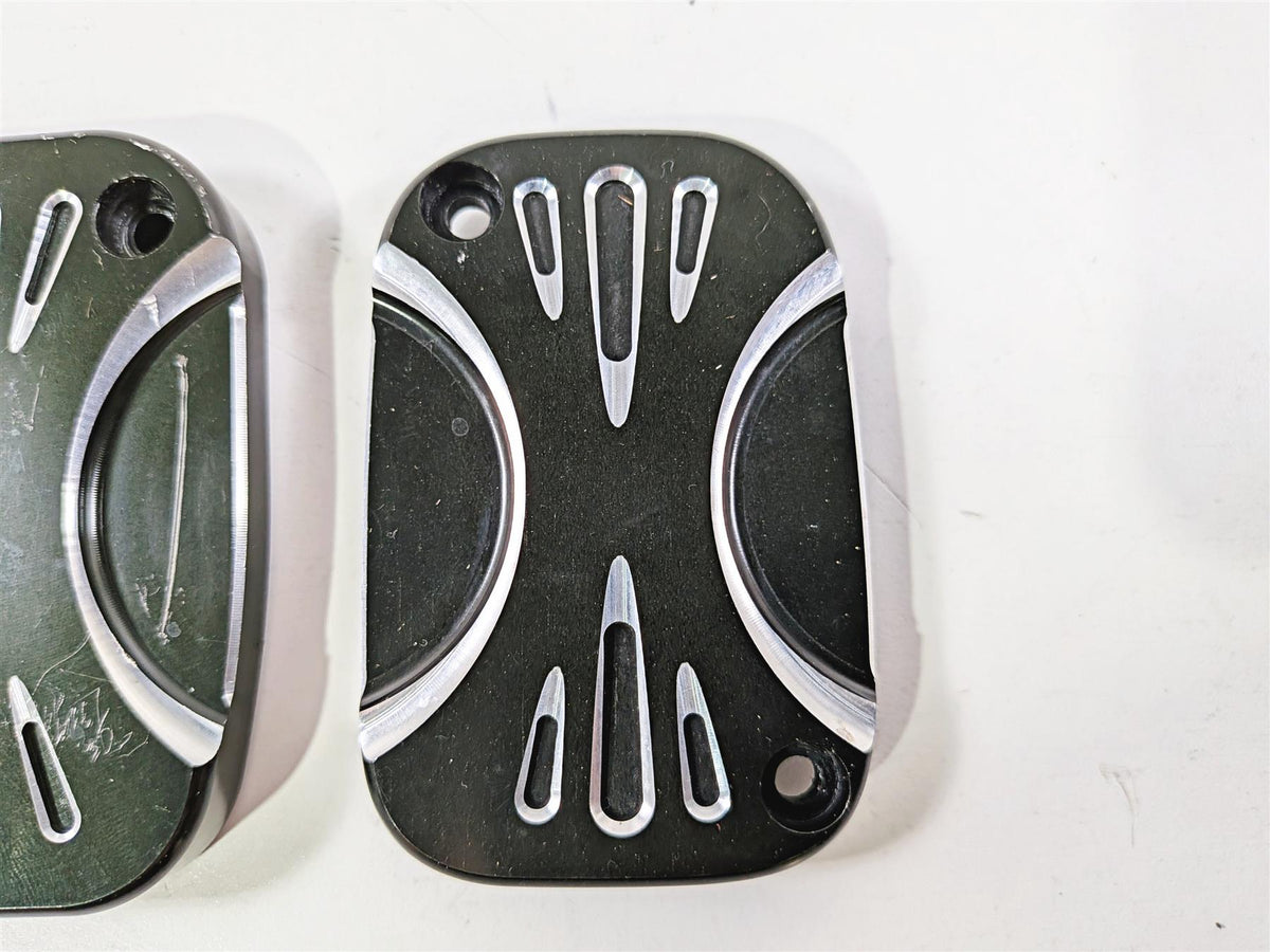 2017 Harley Touring FLHXS Street Glide Arlen Ness Deep Cut Master Cylinder Cover Set {{ shop.shopifyCountryName }} - Mototech271