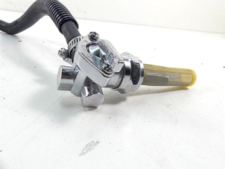 2002 Harley Touring FLHTC Electra Glide Chrome Fuel Gas Valve Petcock 61338-02 {{ shop.shopifyCountryName }} - Mototech271
