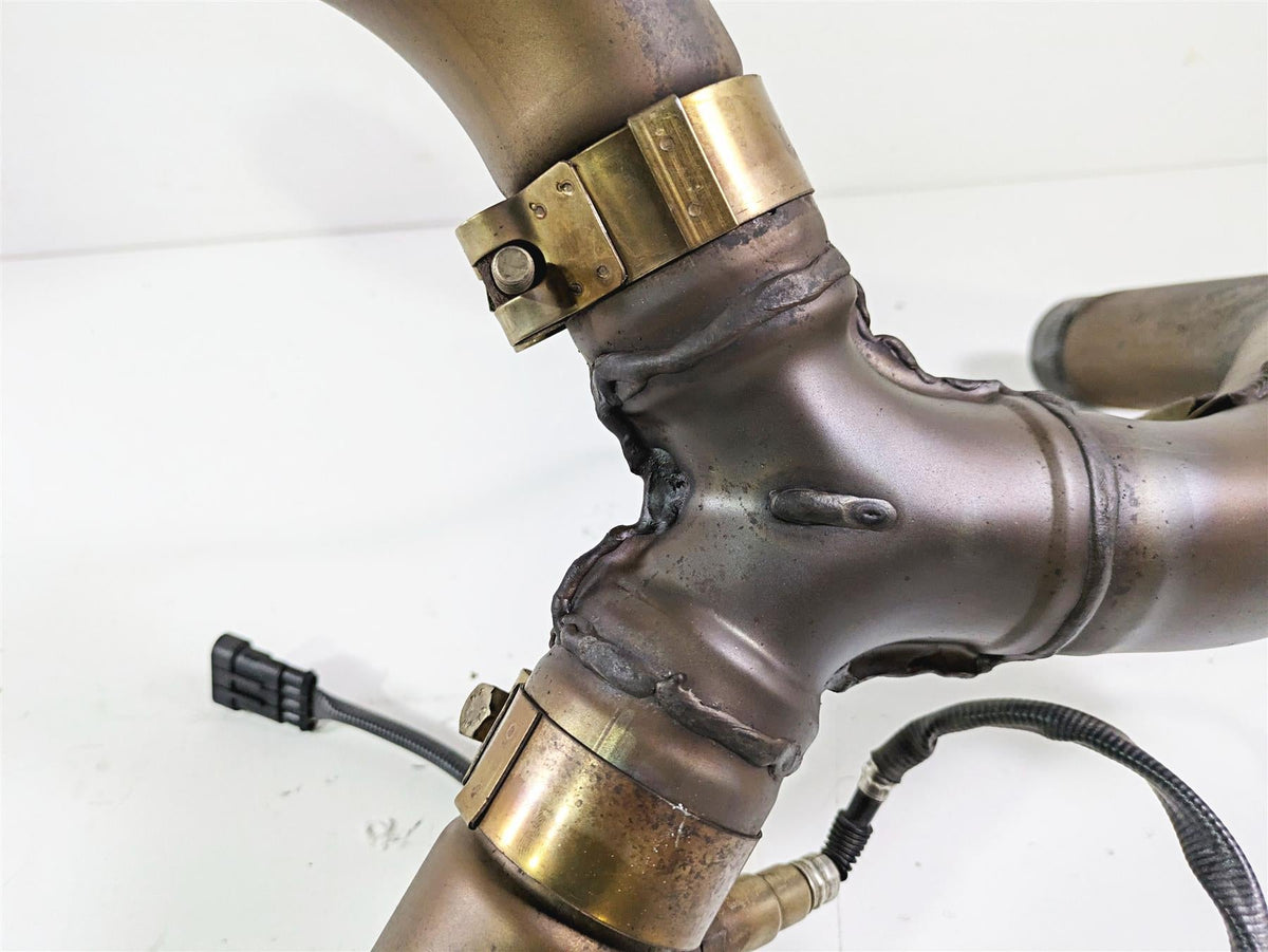 2016 Moto Guzzi Stelvio 1200 8V NTX Exhaust Header & Midpipe Set 897622 897623 {{ shop.shopifyCountryName }} - Mototech271