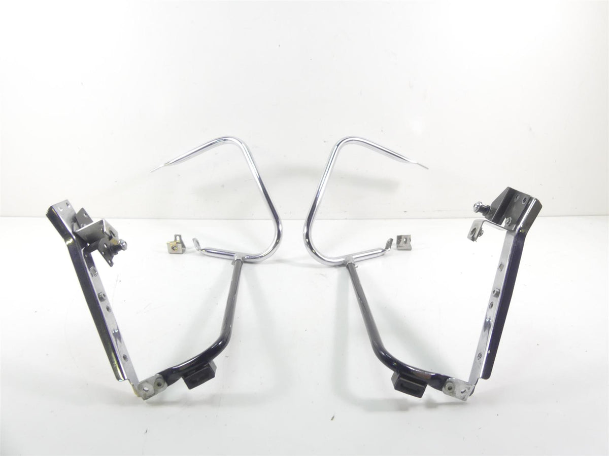 2002 Harley Touring FLHRCI Road King Chrome Saddlebag Guards 49201-97 49205-97 {{ shop.shopifyCountryName }} - Mototech271