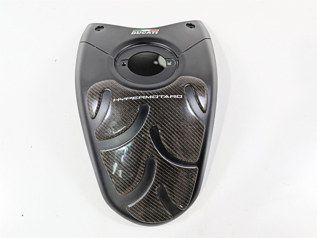 2009 Ducati Hypermotard 1100 S Nice Upper Fuel Tank Cover Fairing 48012541A-Mototech271