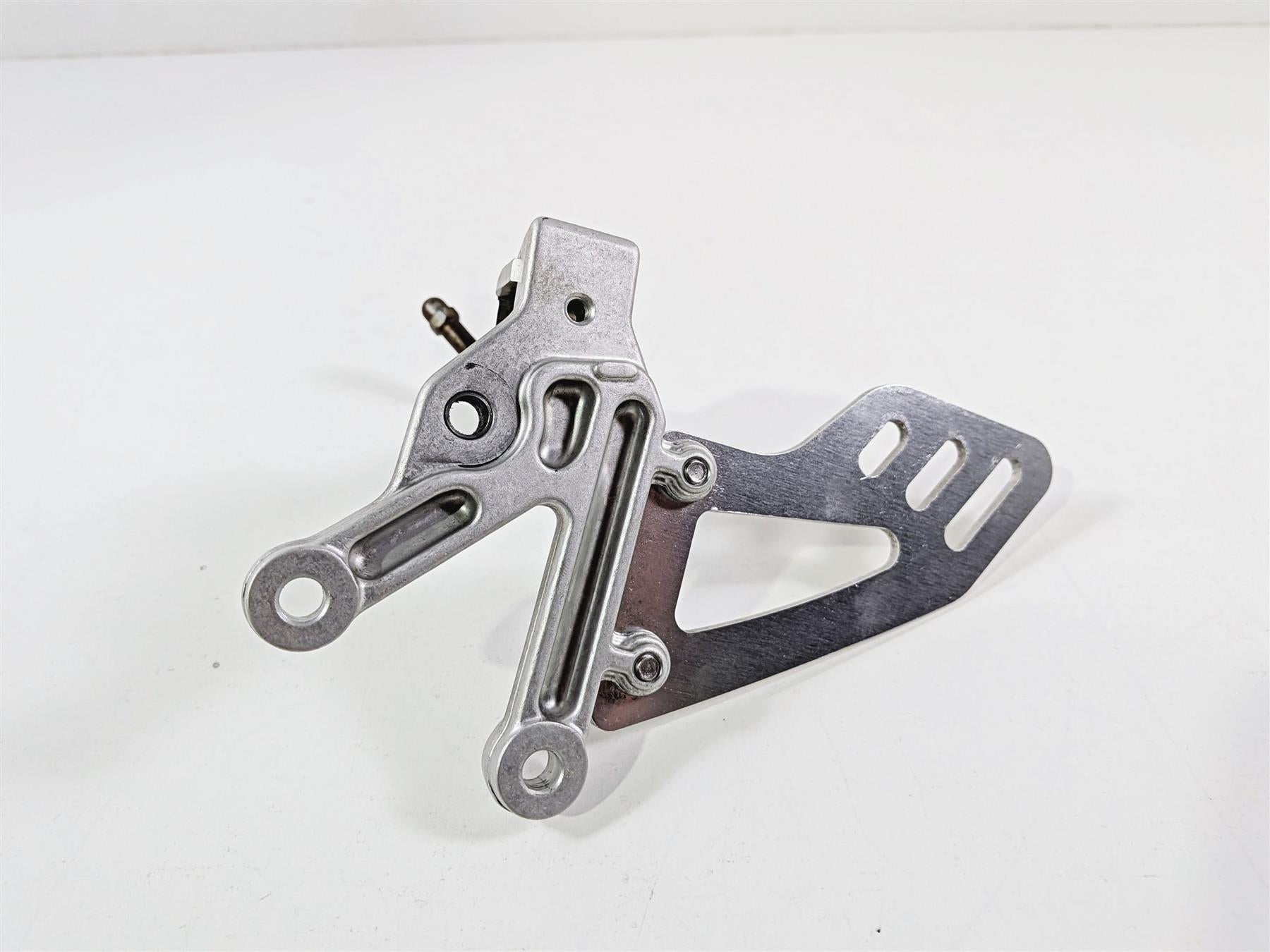 2014 Aprilia RSV4 RR Factory Left Front Foot Peg Footpeg & Mount Rest AP8146502 {{ shop.shopifyCountryName }} - Mototech271