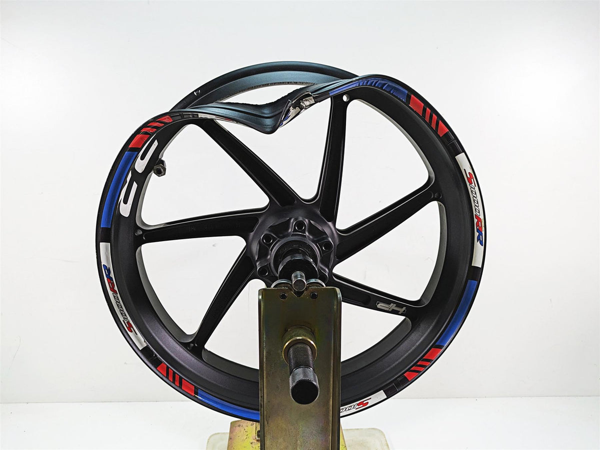 2015 BMW S1000RR K46 17x3.5 HP4 Front Wheel Rim - Damaged 36318548892 {{ shop.shopifyCountryName }} - Mototech271
