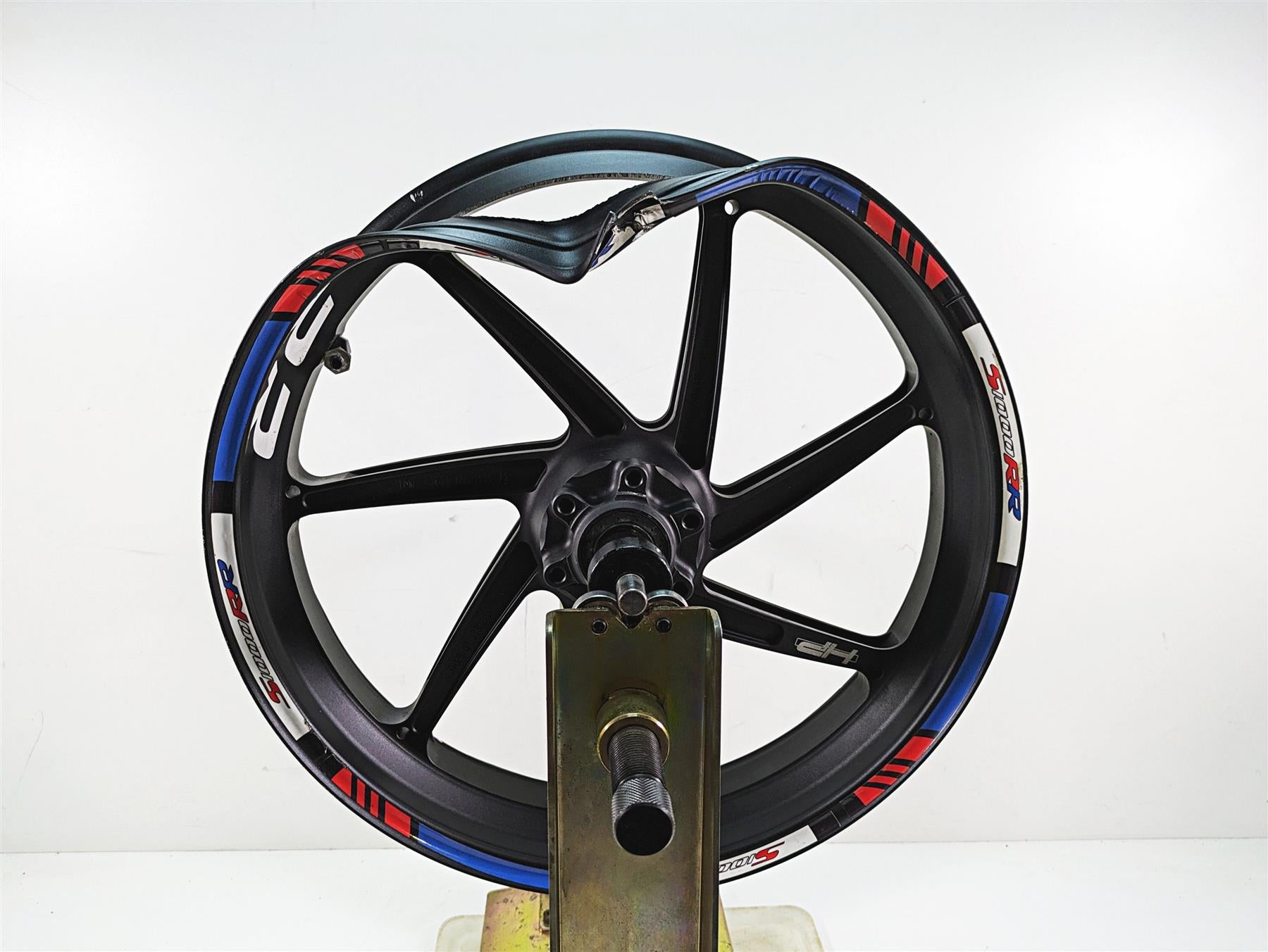 2015 BMW S1000RR K46 17x3.5 HP4 Front Wheel Rim - Damaged 36318548892 {{ shop.shopifyCountryName }} - Mototech271