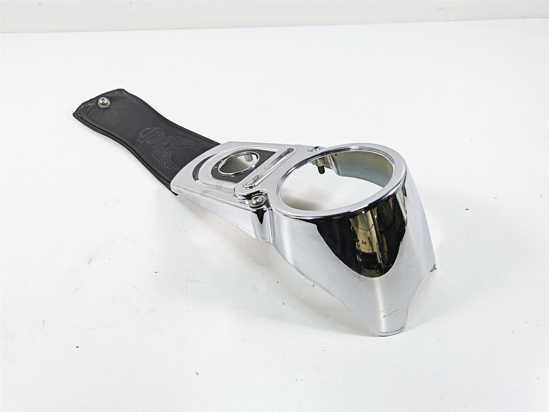 2012 Harley FLD Dyna Switchback Fuel Gas Tank Dash Panel Leather Cover 71204-04 {{ shop.shopifyCountryName }} - Mototech271