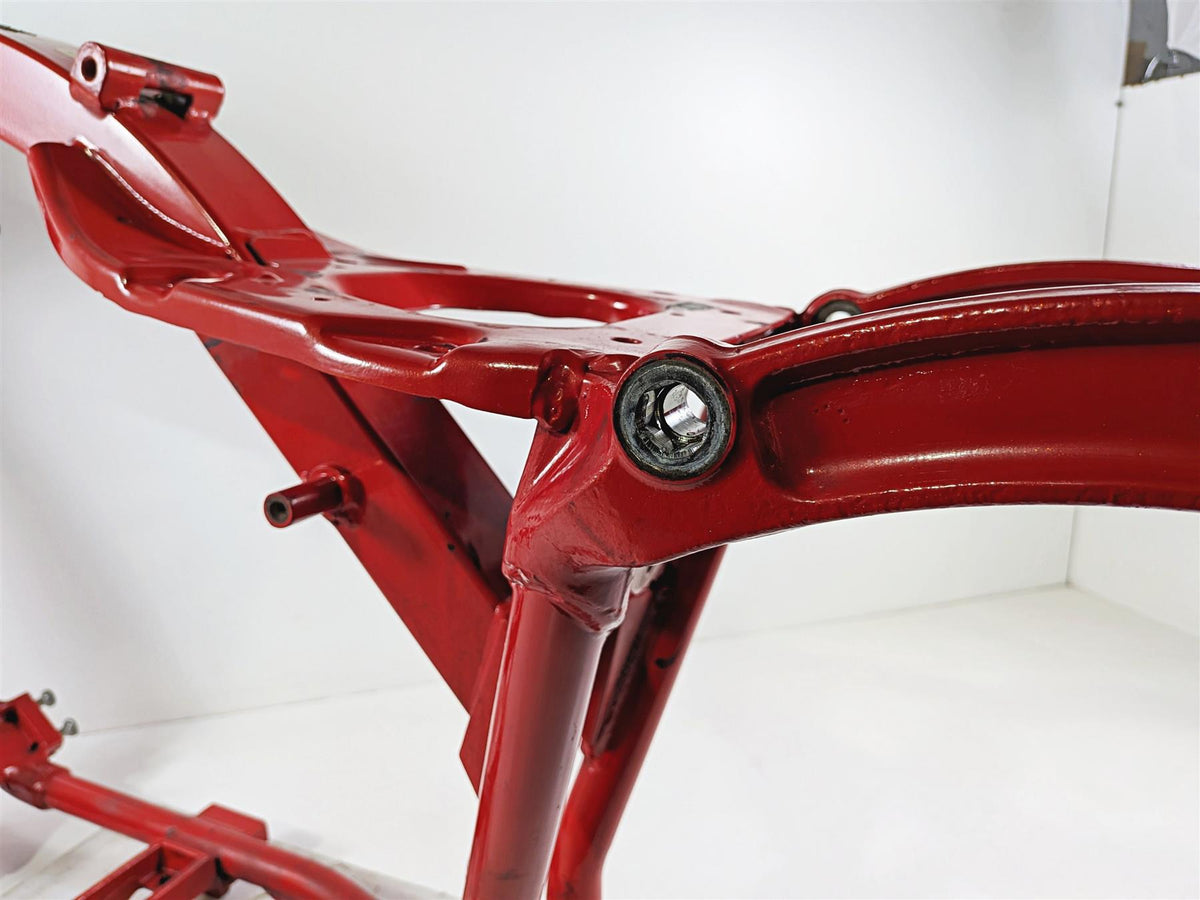 2008 Harley FXDSE CVO Dyna Straight Red Frame Chassis With Clean Texas Title 47293-06-Mototech271