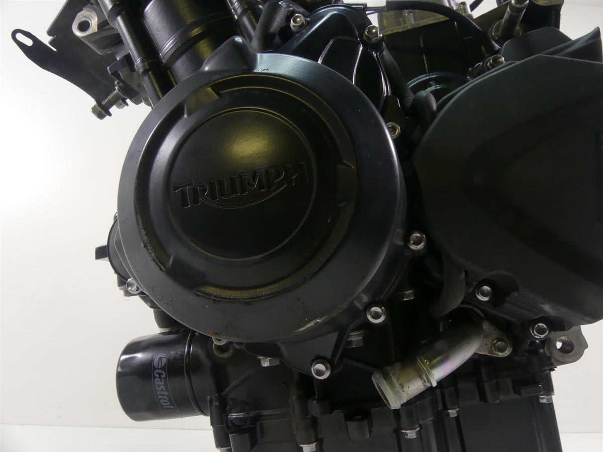2013 Triumph Street Triple 675R Running Engine Motor 4K Only -Video T1162160 {{ shop.shopifyCountryName }} - Mototech271