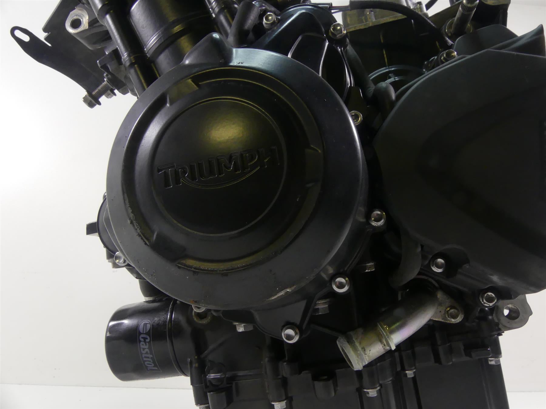 2013 Triumph Street Triple 675R Running Engine Motor 4K Only -Video T1162160 {{ shop.shopifyCountryName }} - Mototech271