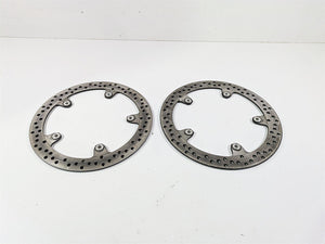 2018 BMW R nineT Urban GS K33 Front Brake Disc Rotor Set 320Mm 34118526575