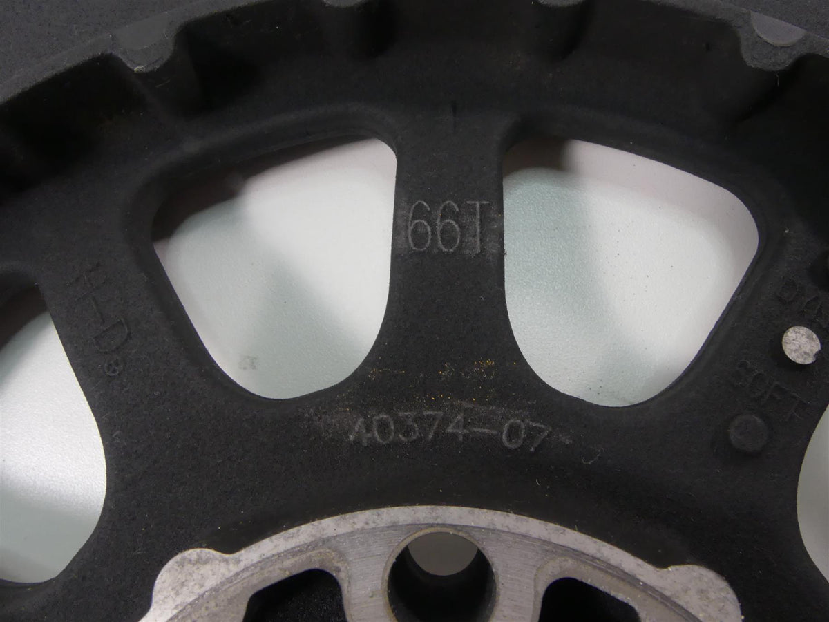 2013 Harley FXDWG Dyna Wide Glide Rear Belt Pulley Sprocket 66T 1" 40374-07 {{ shop.shopifyCountryName }} - Mototech271