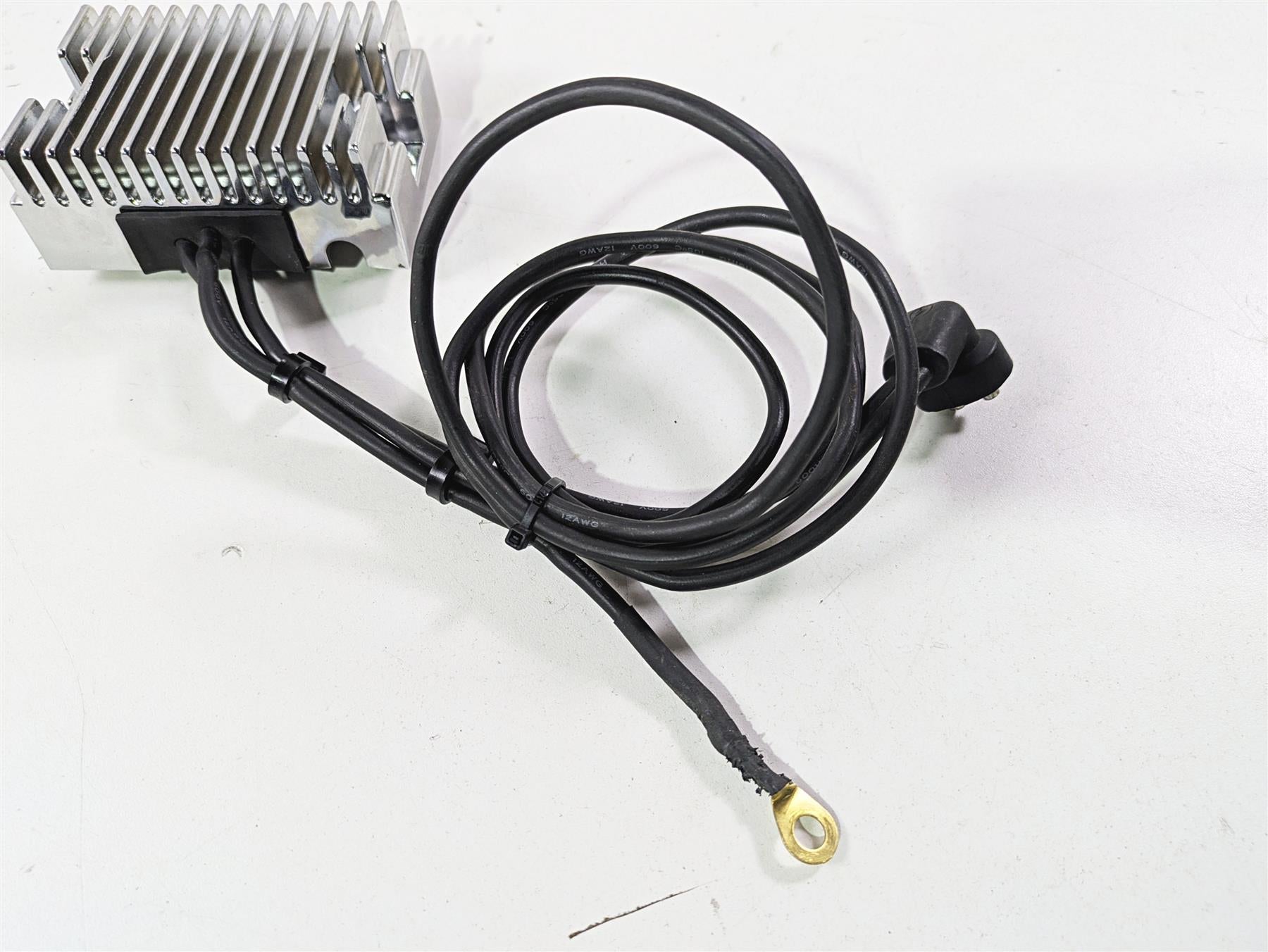 2008 Ultima Motorcycles Fat Bastard Chrome Rectifier Voltage Regulator {{ shop.shopifyCountryName }} - Mototech271