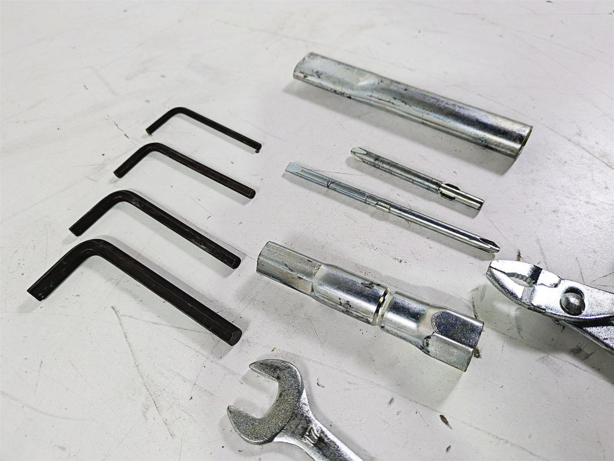 2004 Yamaha XVZ1300 Royal Star Oem Tool Kit Set Bag Wrenches Pliers {{ shop.shopifyCountryName }} - Mototech271