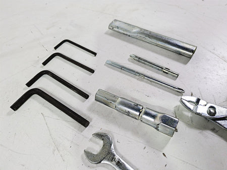 2004 Yamaha XVZ1300 Royal Star Oem Tool Kit Set Bag Wrenches Pliers {{ shop.shopifyCountryName }} - Mototech271