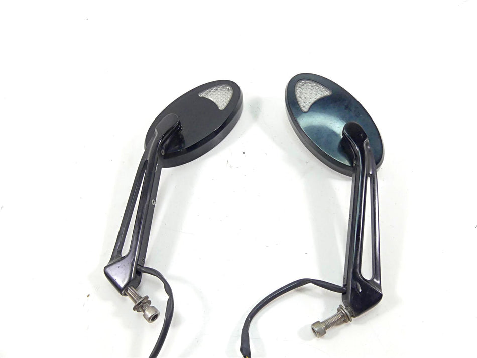2014 Harley Dyna FXDB Street Bob Rivco Mirror & Turn Signal Blinker Set MIRLEDBK {{ shop.shopifyCountryName }} - Mototech271