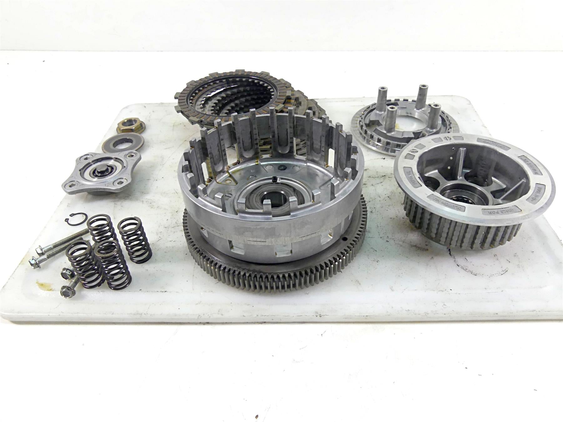 2013 Harley VRSCF Muscle Vrod Clutch Basket Friction Disc Set 37938-08KA {{ shop.shopifyCountryName }} - Mototech271
