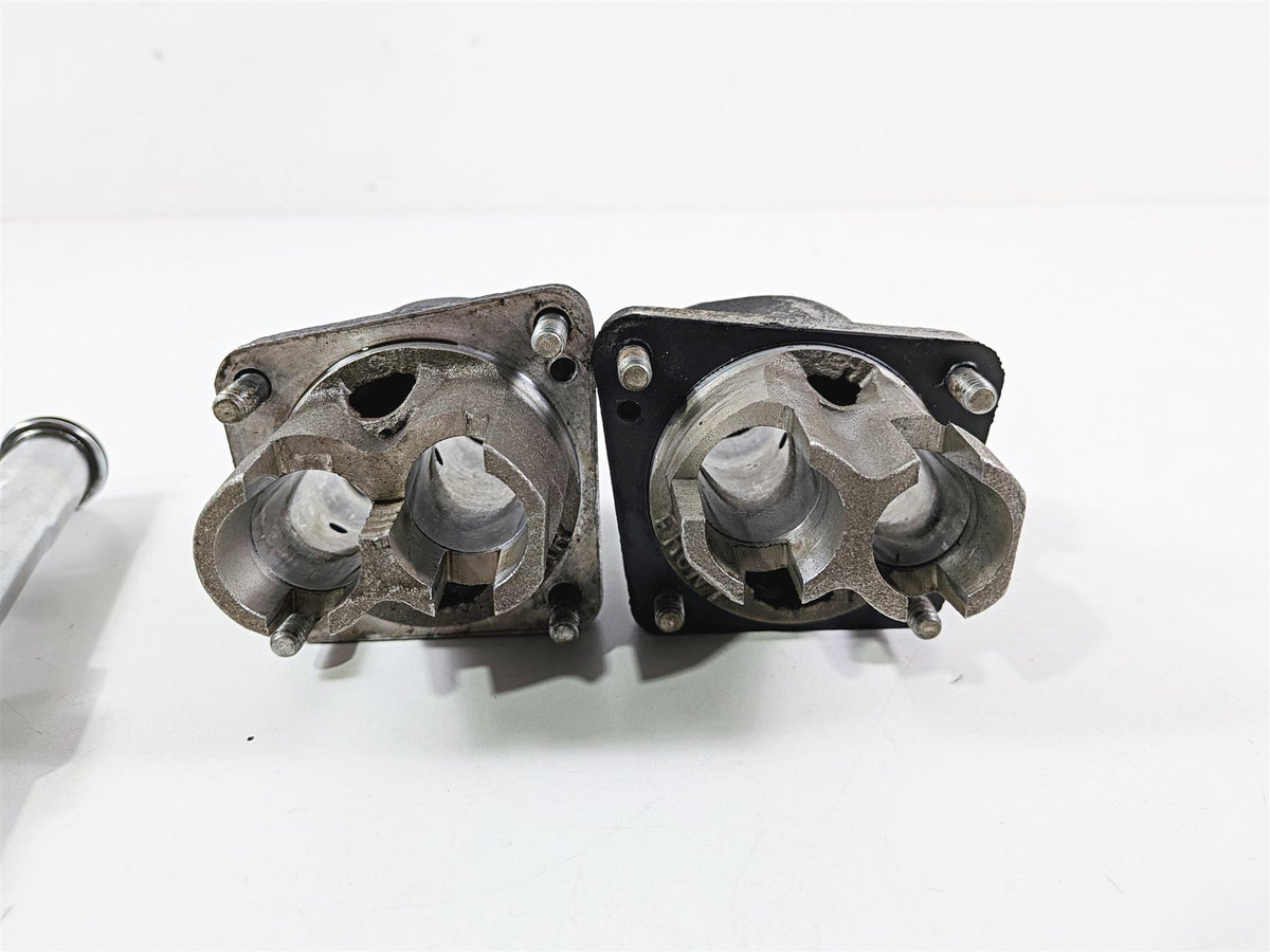 1990 Harley Touring FLHTC Electra Glide Push Rod Tapped Guide Covers 18540-83C {{ shop.shopifyCountryName }} - Mototech271