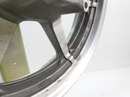 2007 Yamaha XVS1300 V-Star Straight Front Wheel Rim 16x3 5KS-25168-00-MA {{ shop.shopifyCountryName }} - Mototech271