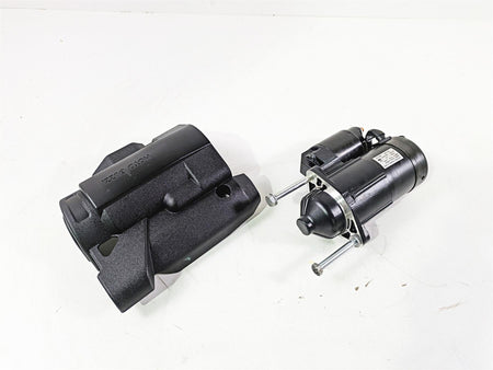 2016 Moto Guzzi Stelvio 1200 8V NTX Engine Starter Motor & Cover GU05730730 {{ shop.shopifyCountryName }} - Mototech271